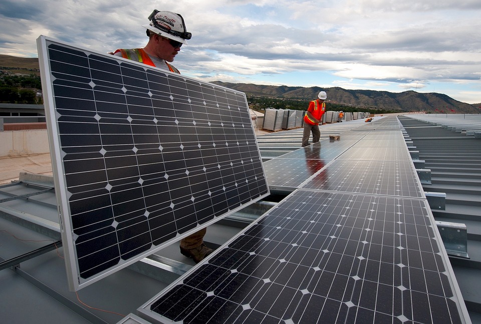 Paneles solares para industria